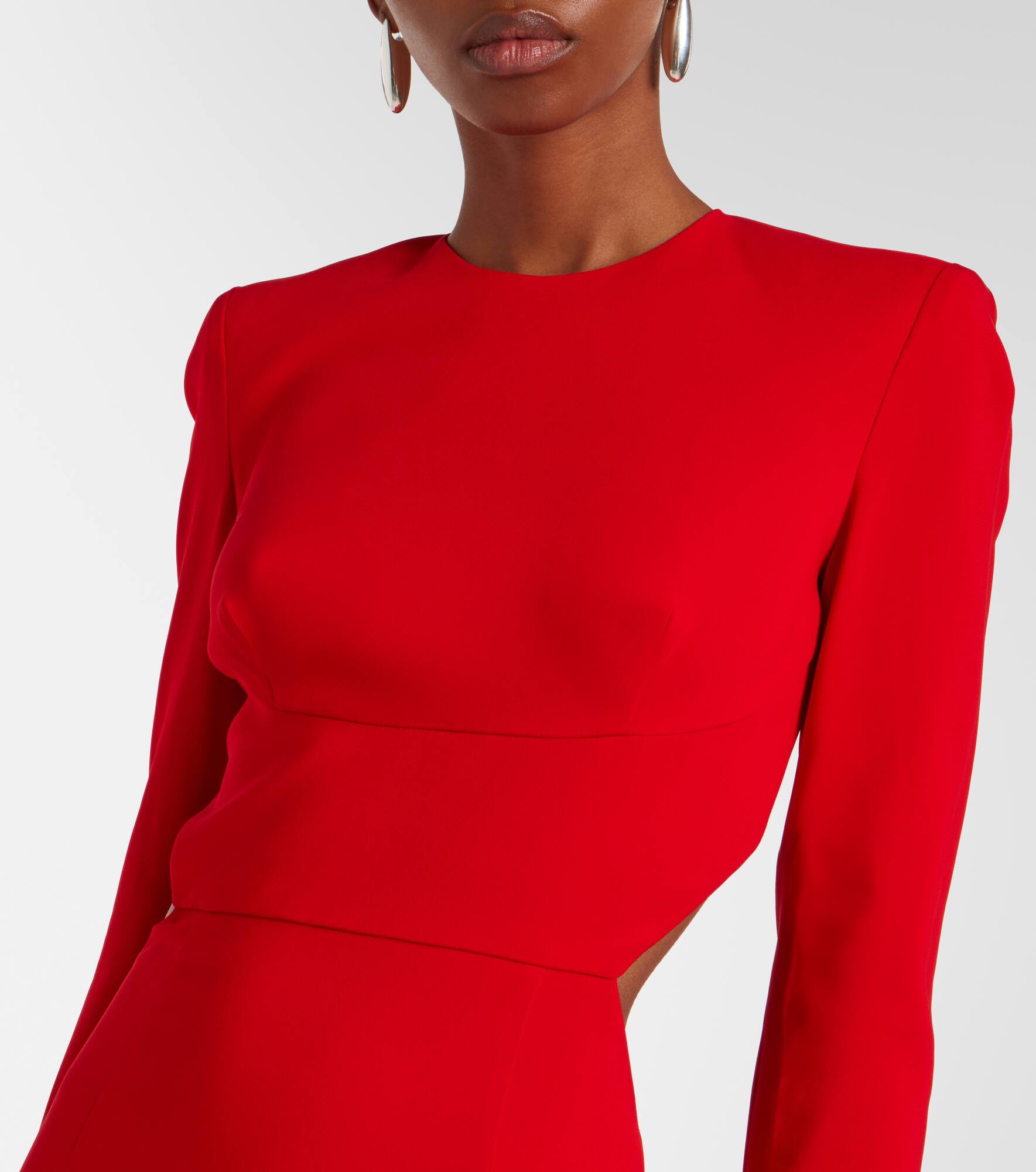 Crêpe gown - 4