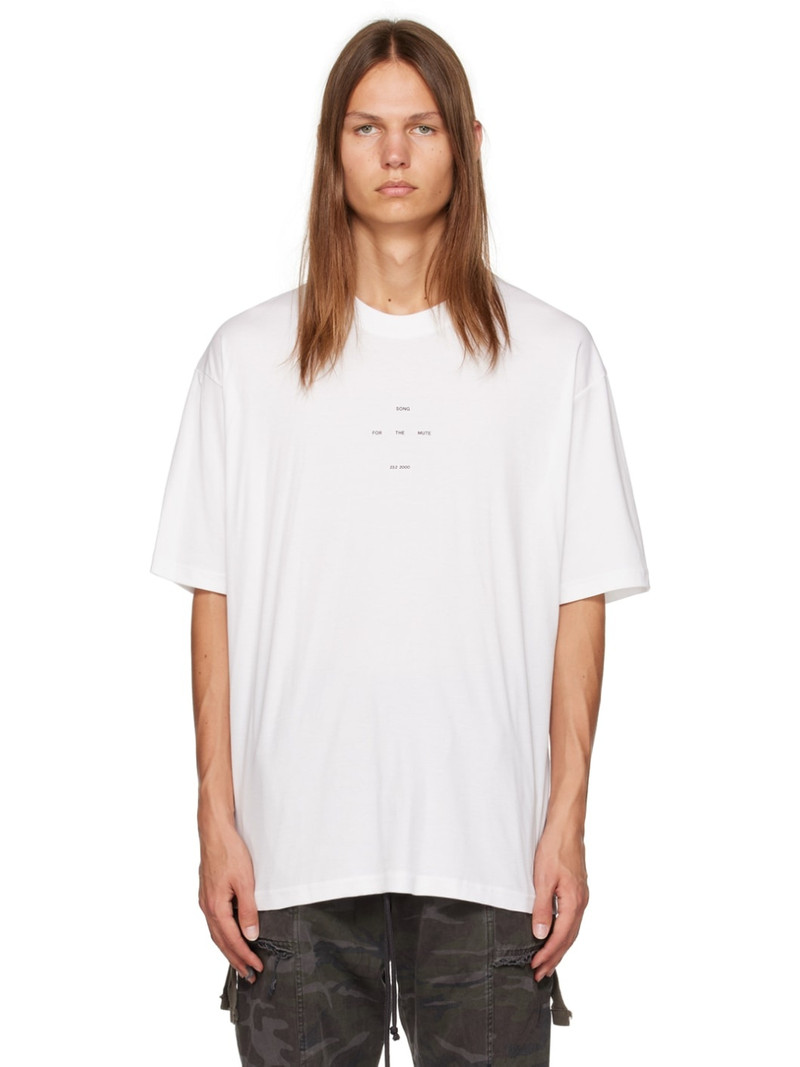 White Oversized T-Shirt - 1