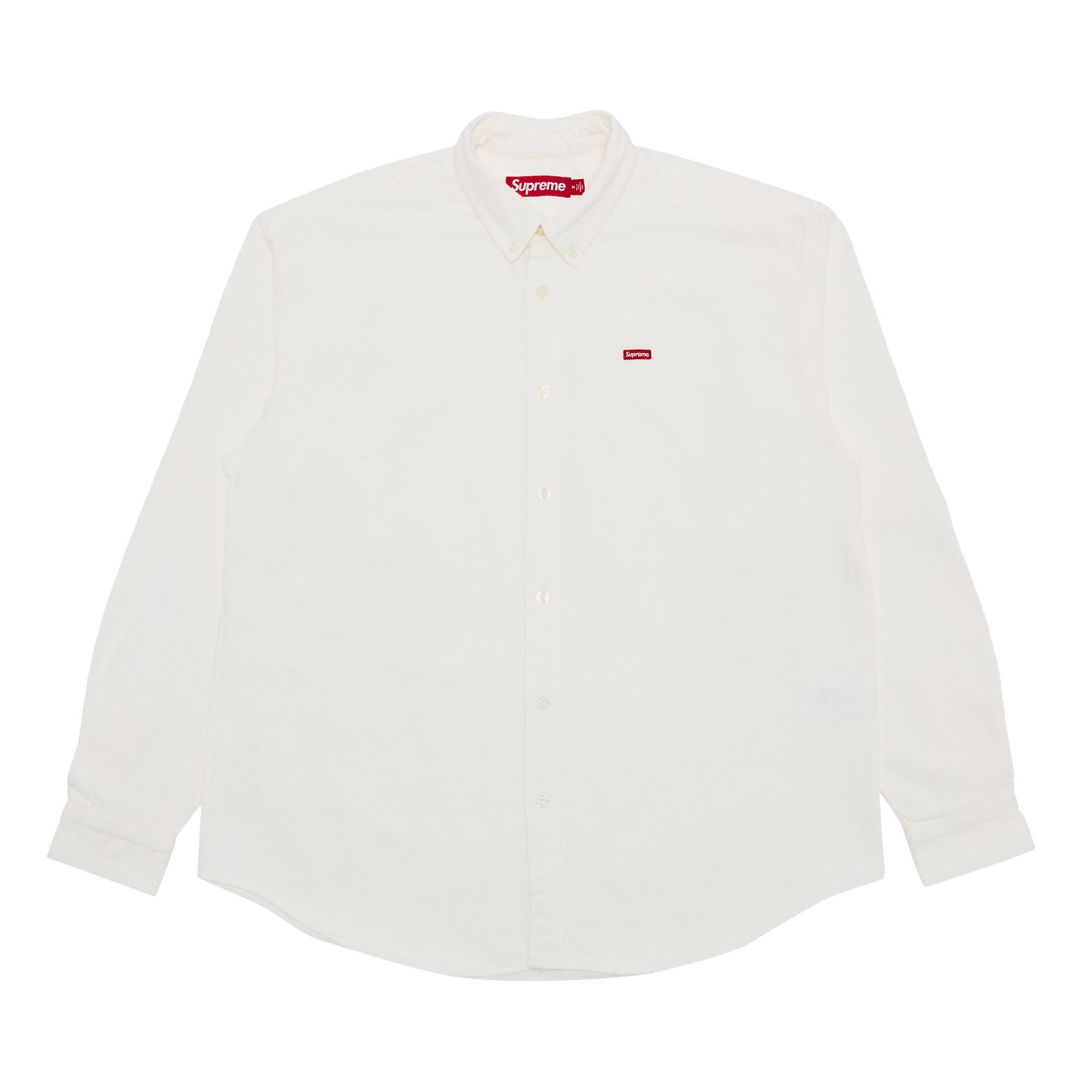 Supreme Small Box Shirt 'White Denim' - 1