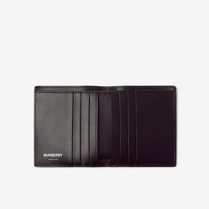 Burberry Check and Leather Folding Card Case outlook