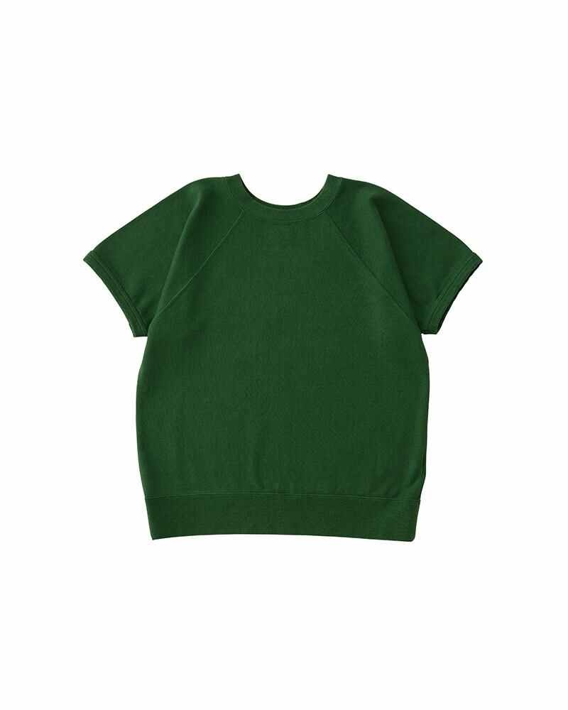 RAGLAN SWEAT S/S (C/WS) W GREEN - 1