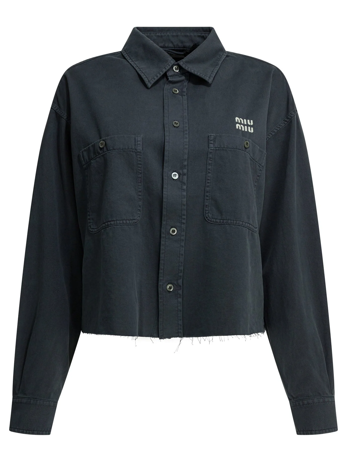 Miu Miu Light Denim Shirt - 1