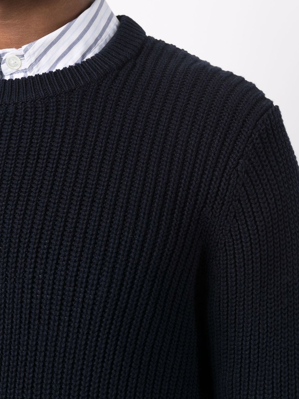 crewneck cashmere jumper - 5