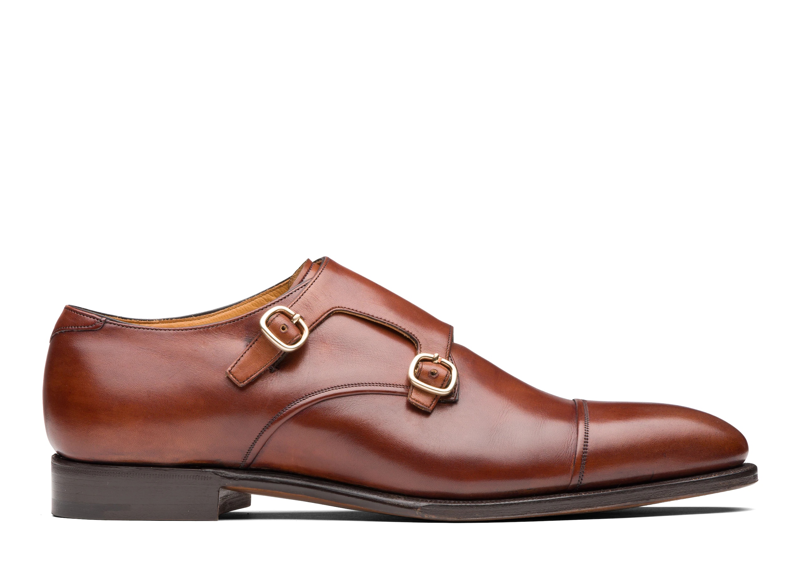 Coleridge
Doha Leather Monk Strap Brown - 1