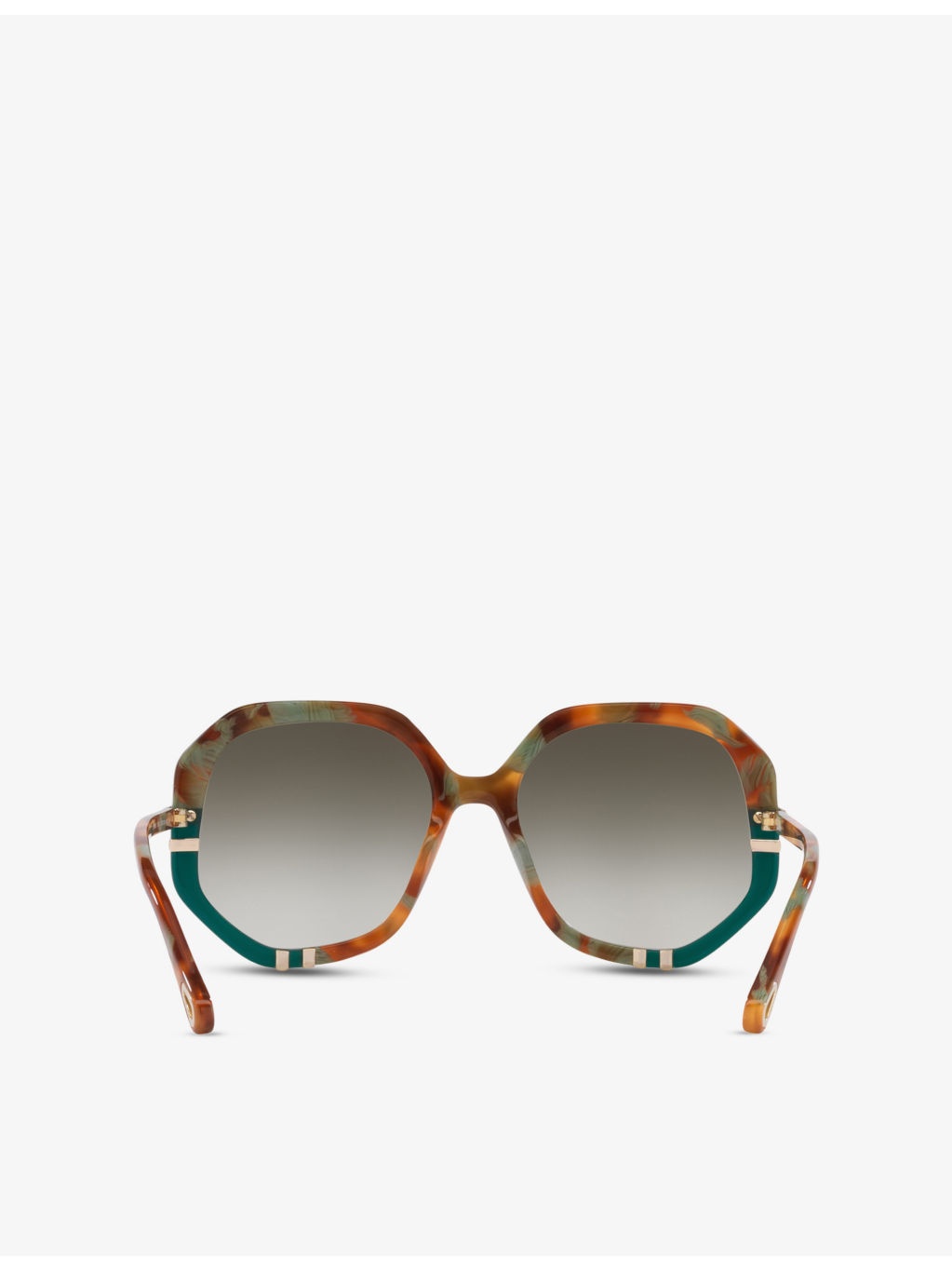 CH0105S Hexagonal-Frame Acetate Sunglasses - 4