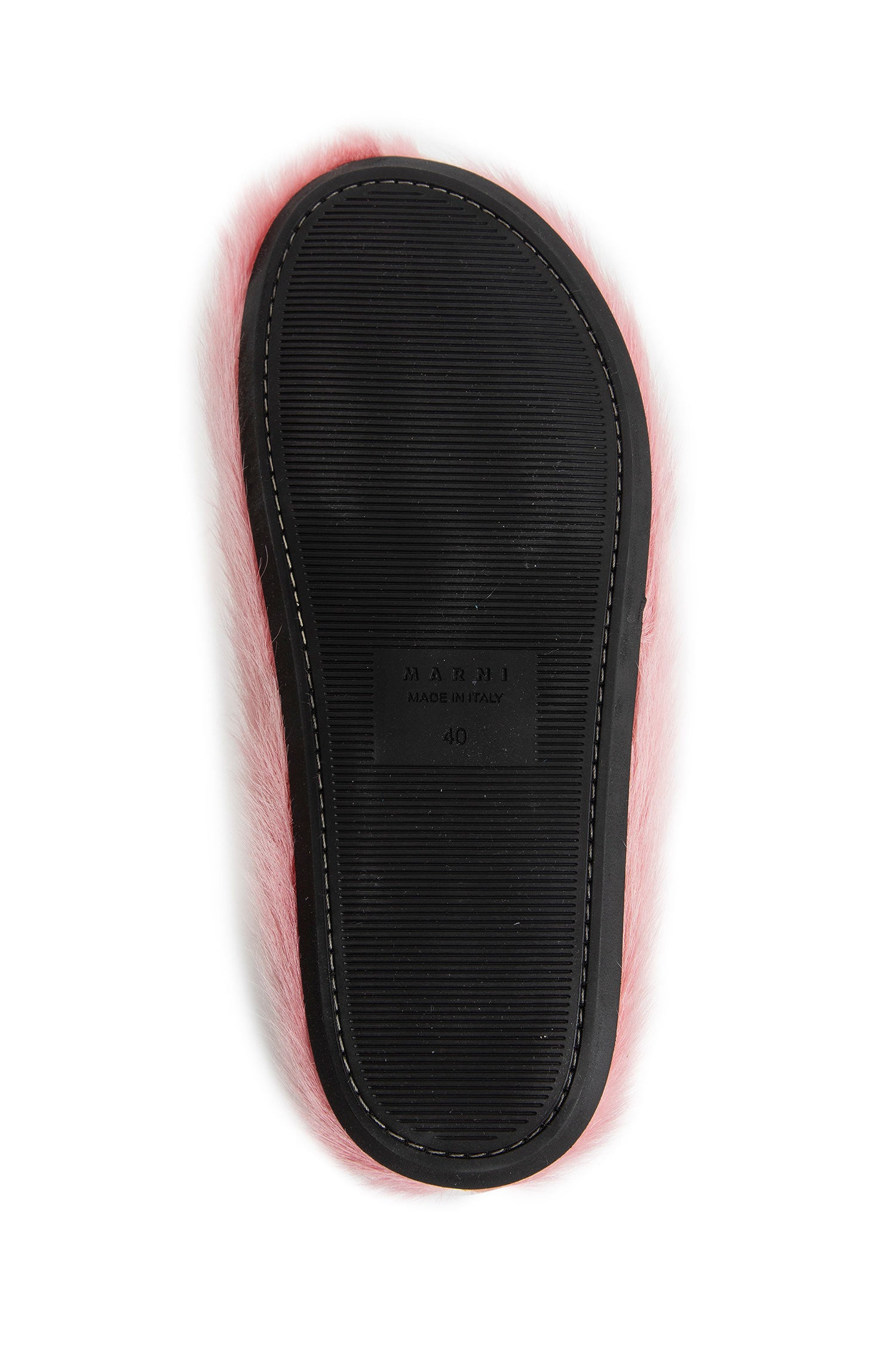 Long-hair Calfskin Fussbett Sabot - 7