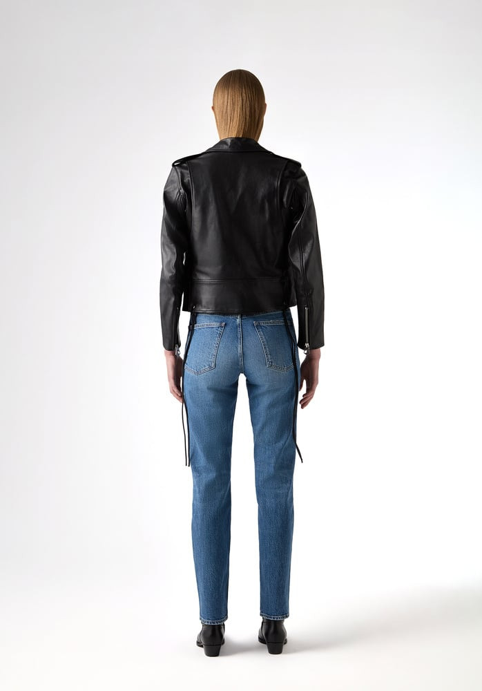 LEATHER JACKET 16 BLACK - 2