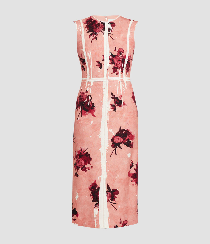 Erdem SLEEVELESS PENCIL MIDI DRESS outlook