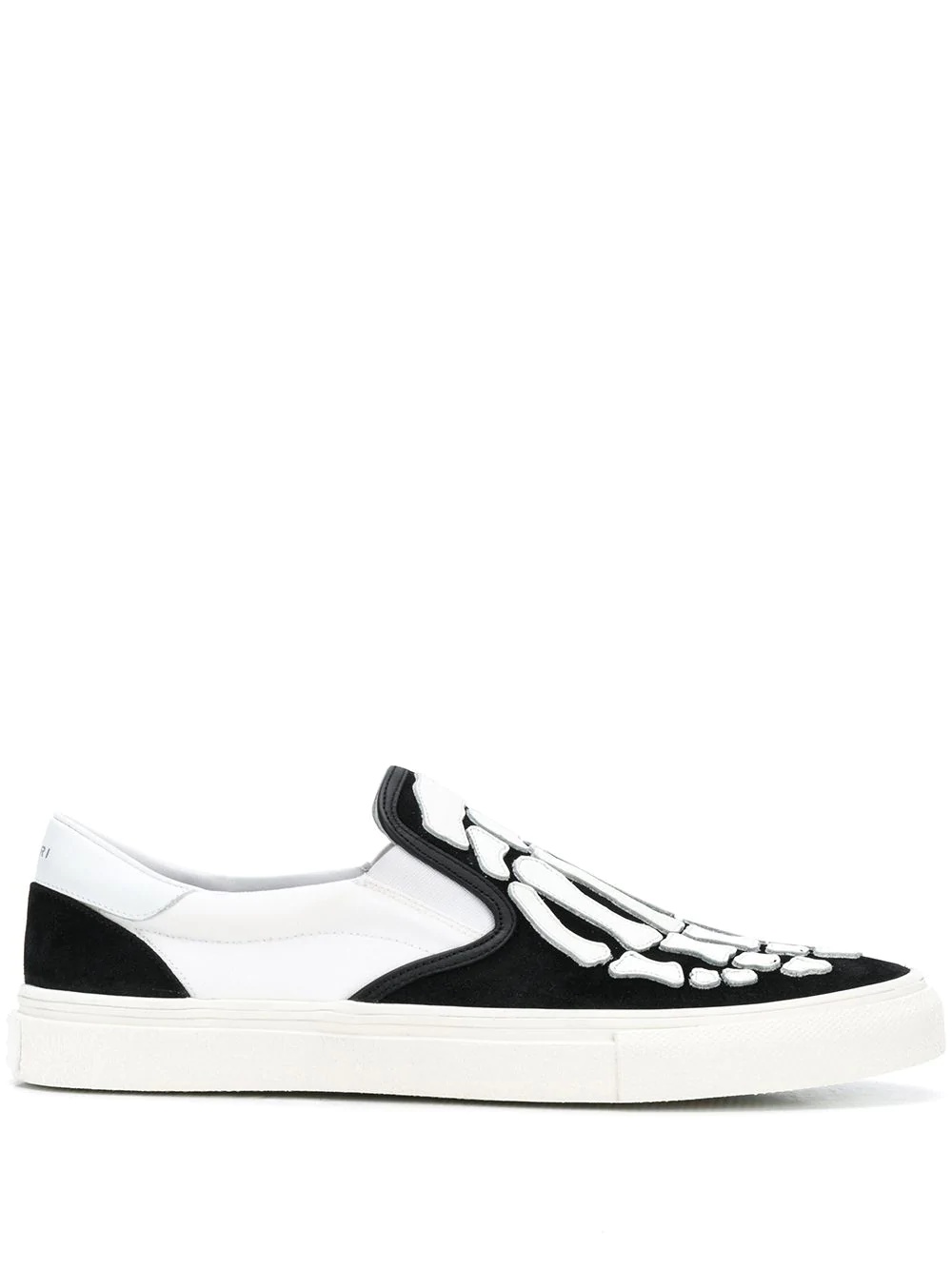 Skeleton slip-on sneakers - 1