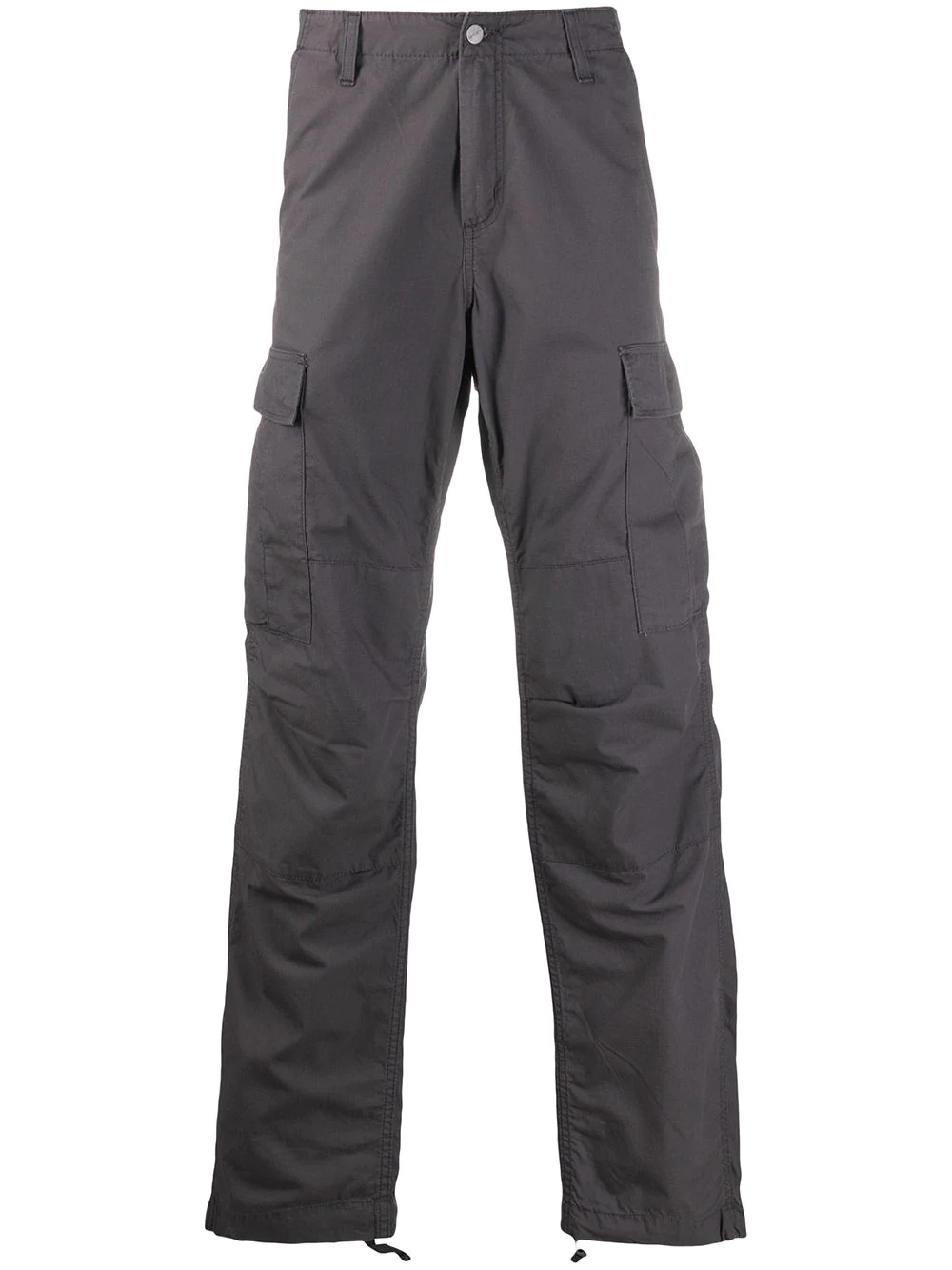 straight cargo trousers - 1