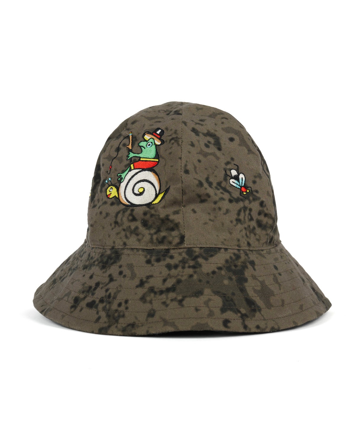 Brain Dead x South2 West8 Fishing Bucket Hat - Grey - 2