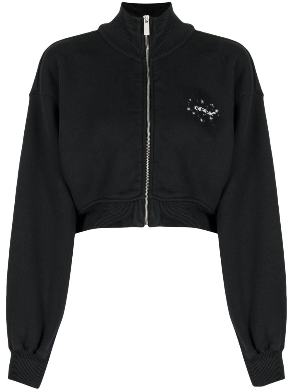 Arrows cropped sweatshirt - 1