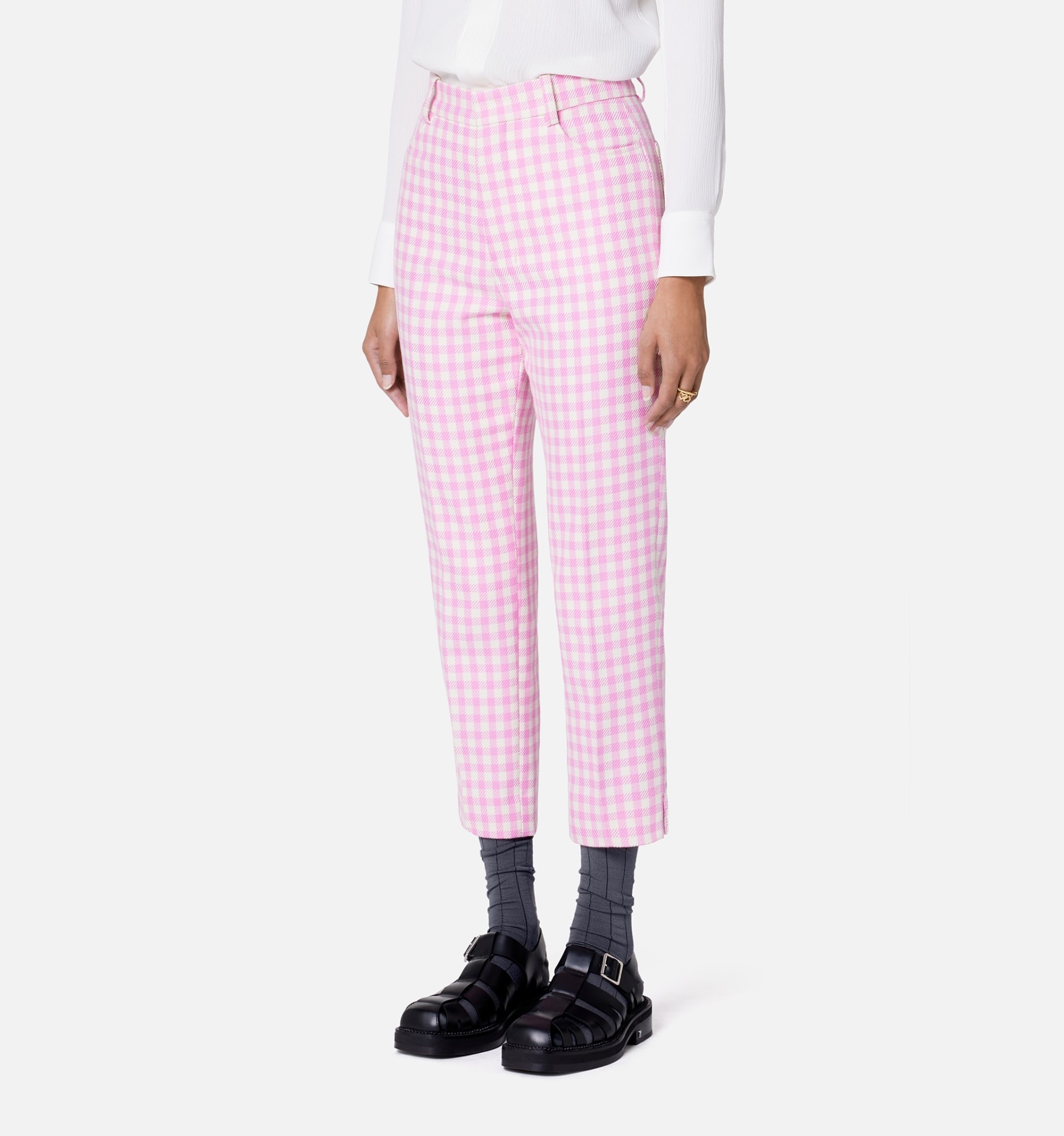 Cigarette Fit Short Trousers - 3