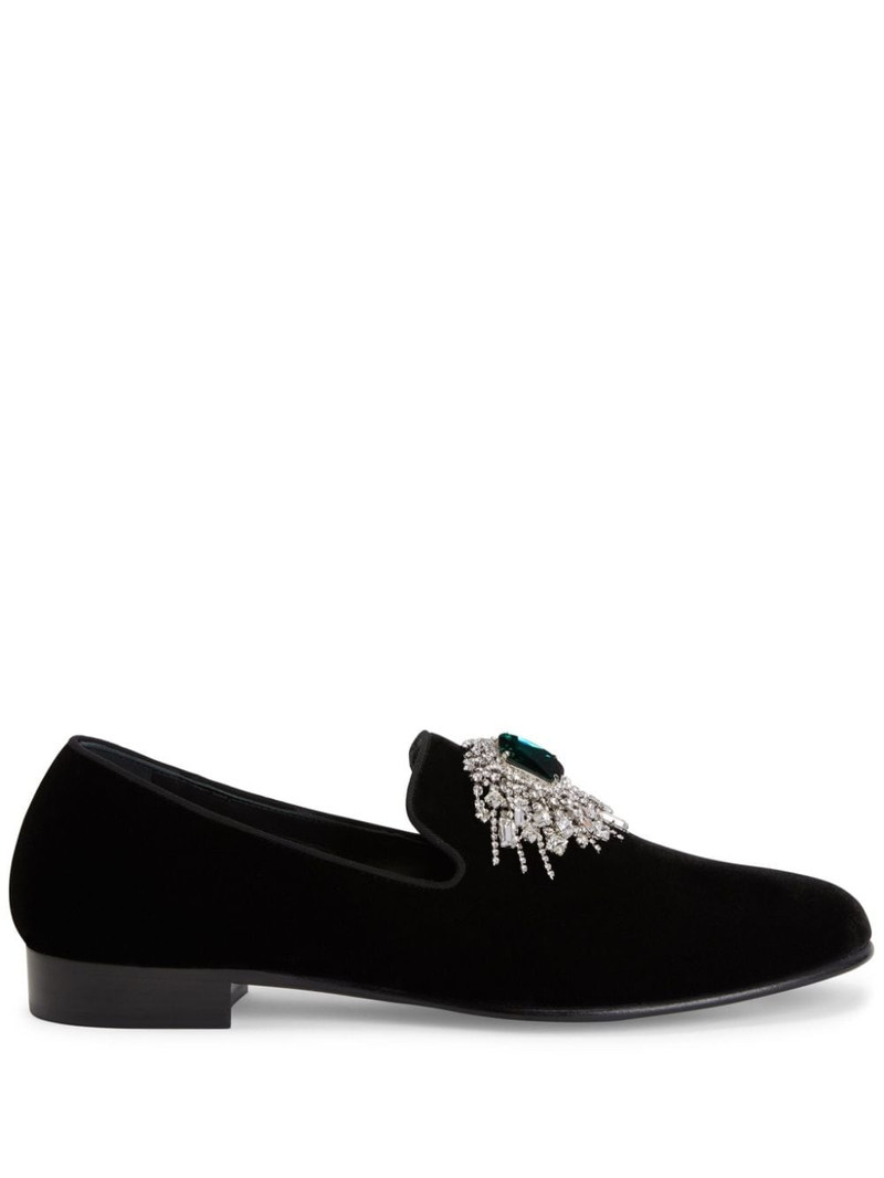 Euphemiee velvet loafers 1