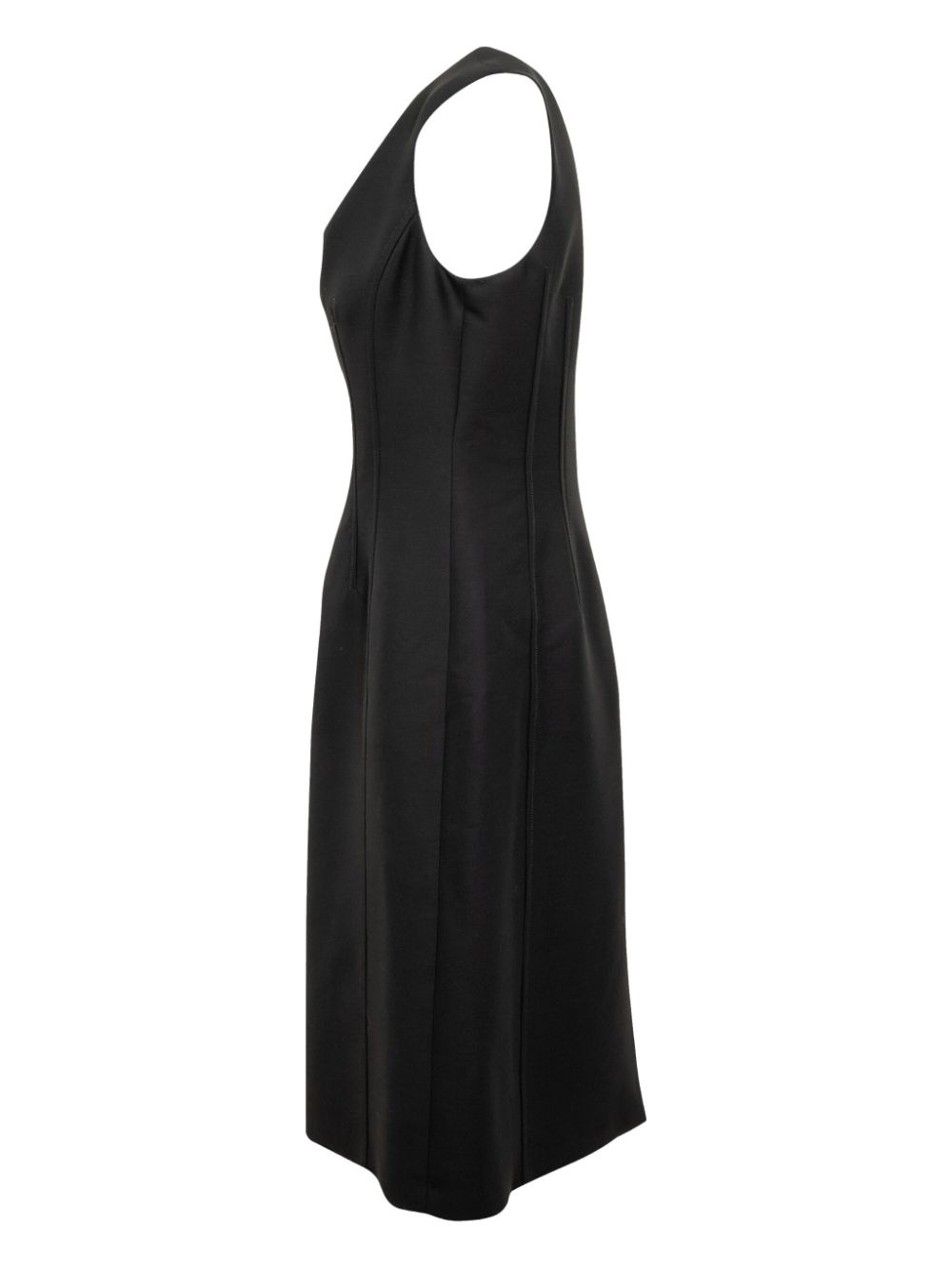 corseted midi dress - 3