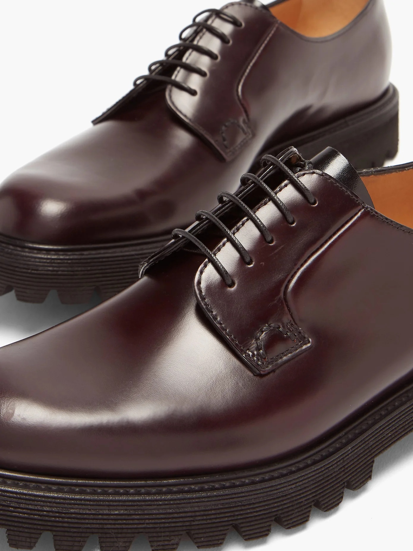 Shannon trek-sole leather derby shoes - 6