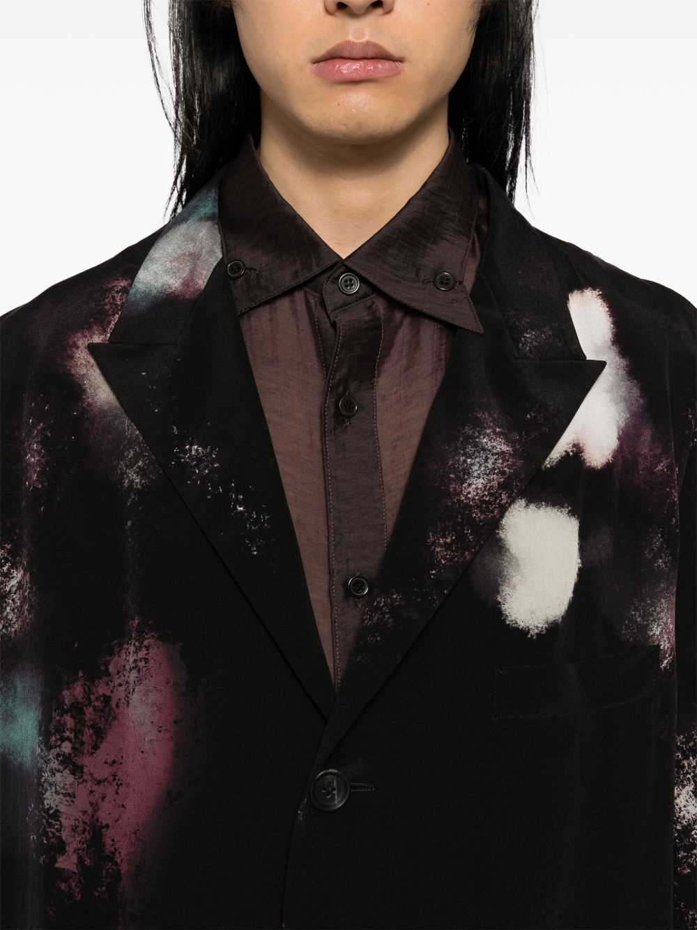 colour scheme printed jacket - 5