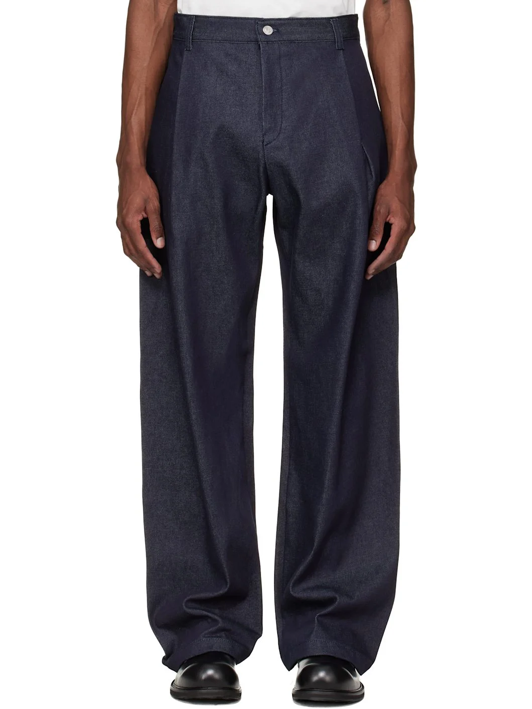 Navy 440 Bermuda Jeans - 1