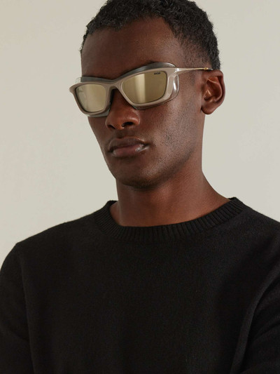 Dior DiorXplorer S1U Acetate Wrap-Around Sunglasses outlook