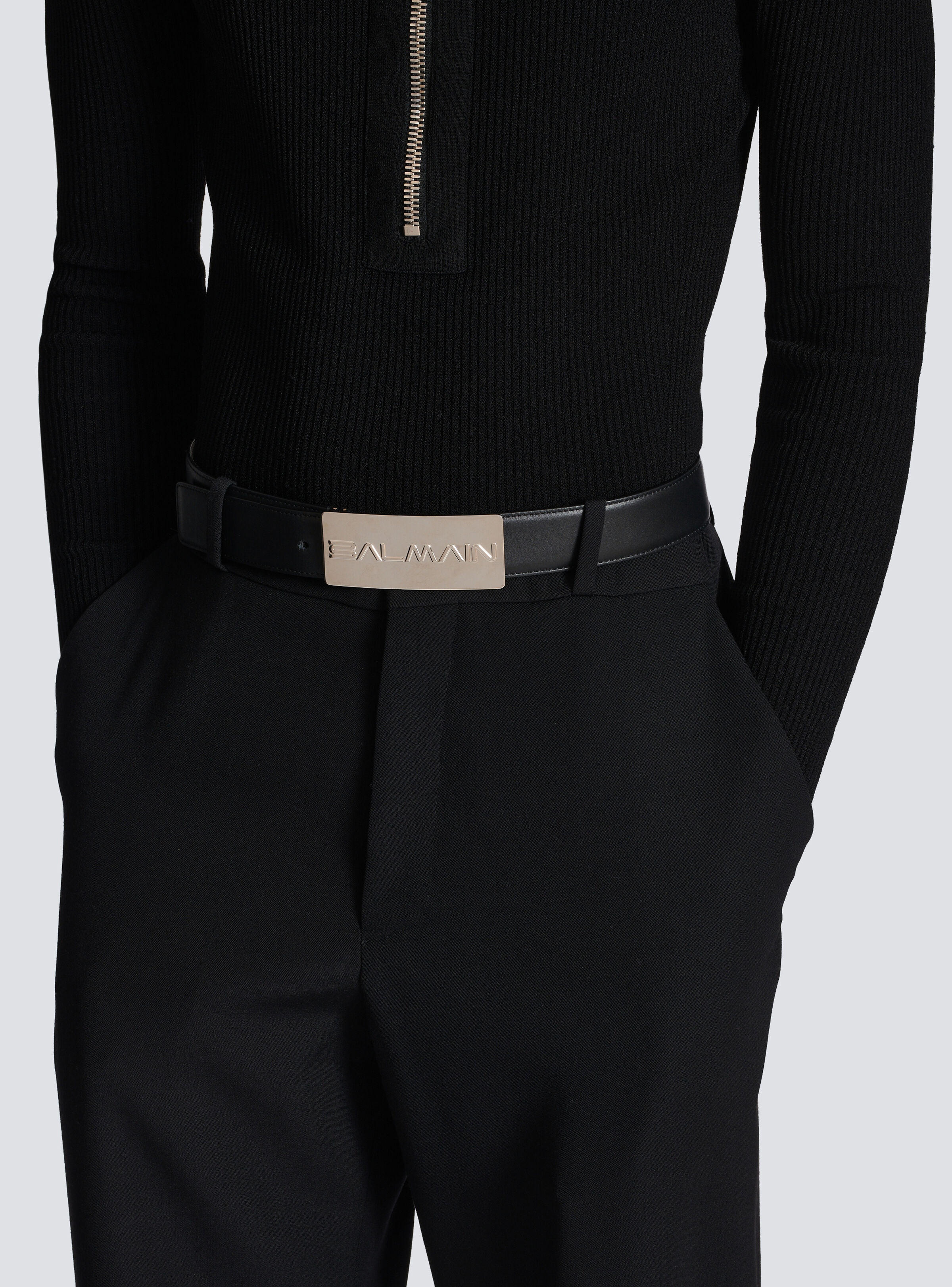 Balmain leather belt - 2