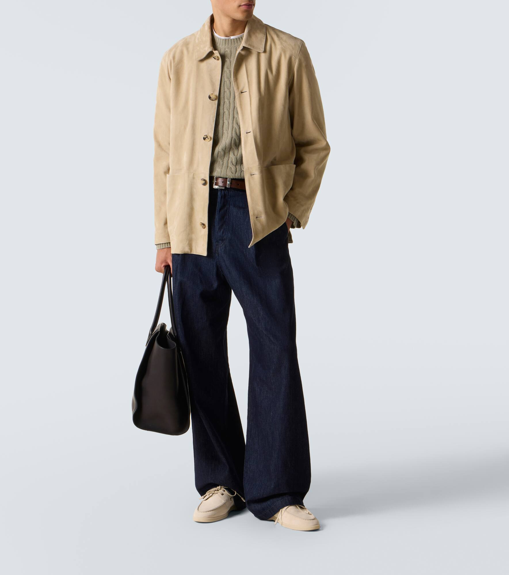 Duke Street cable-knit cashmere sweater - 2