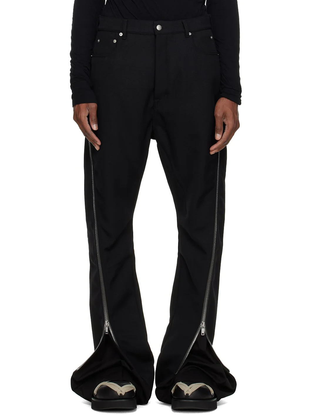 Black Tower Bolan Banana Trousers - 1