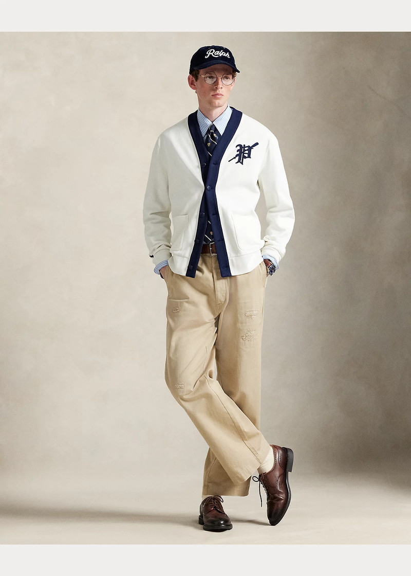 Fleece Graphic Cardigan 3