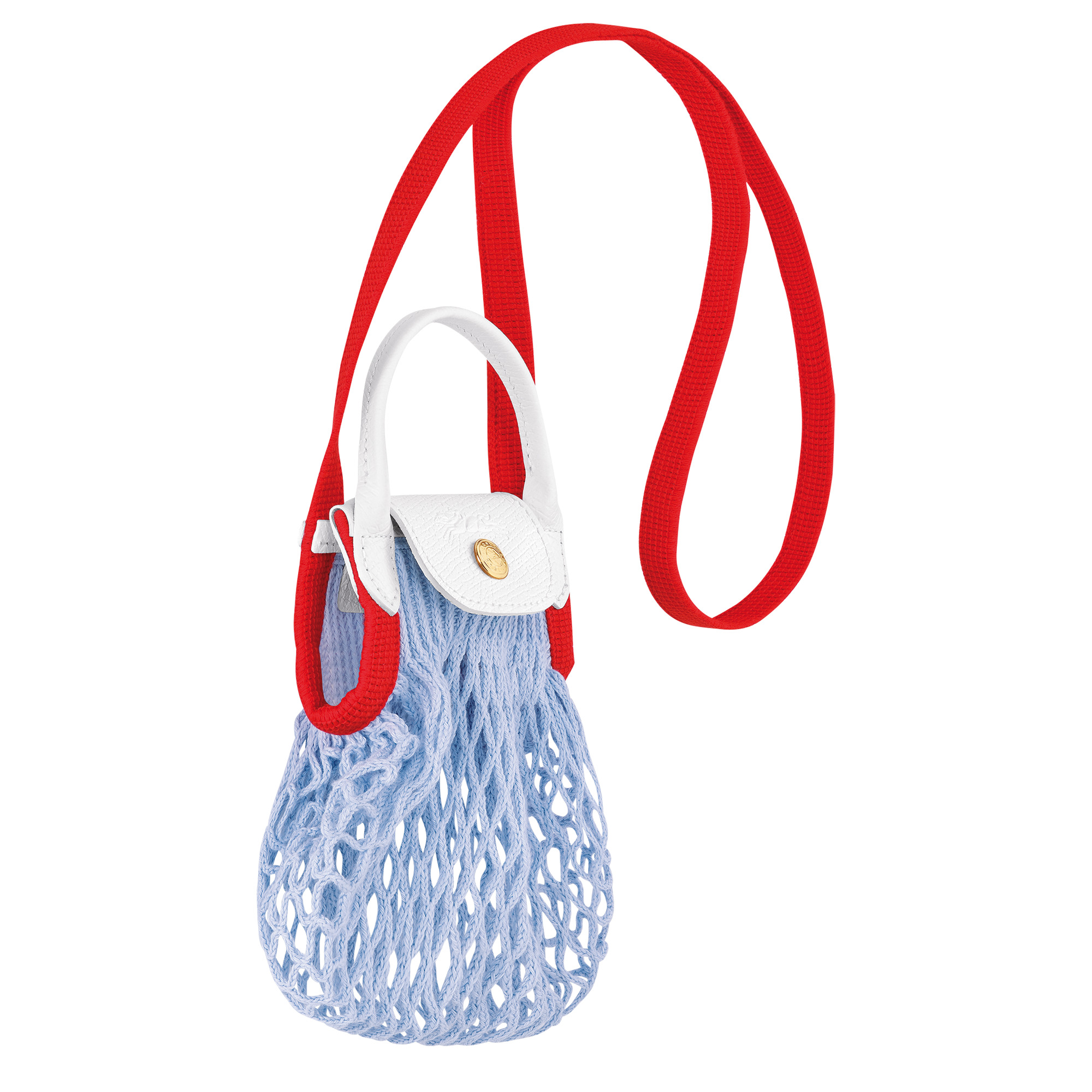 Le Pliage Filet XS Mesh bag Sky Blue - Canvas - 3