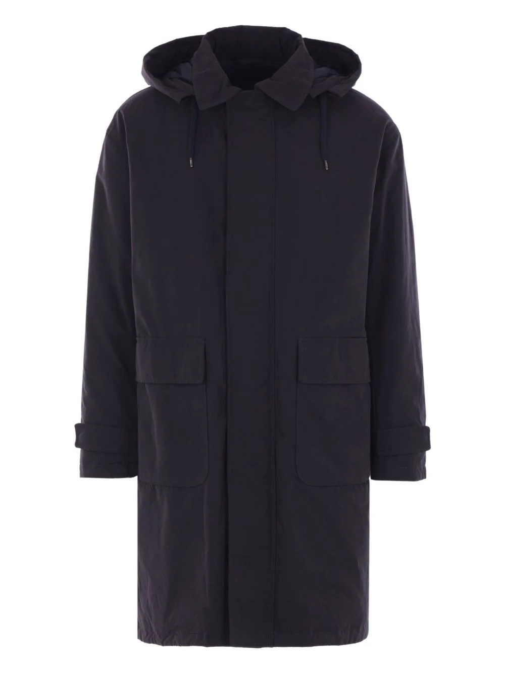 hooded down-filled coat - 1