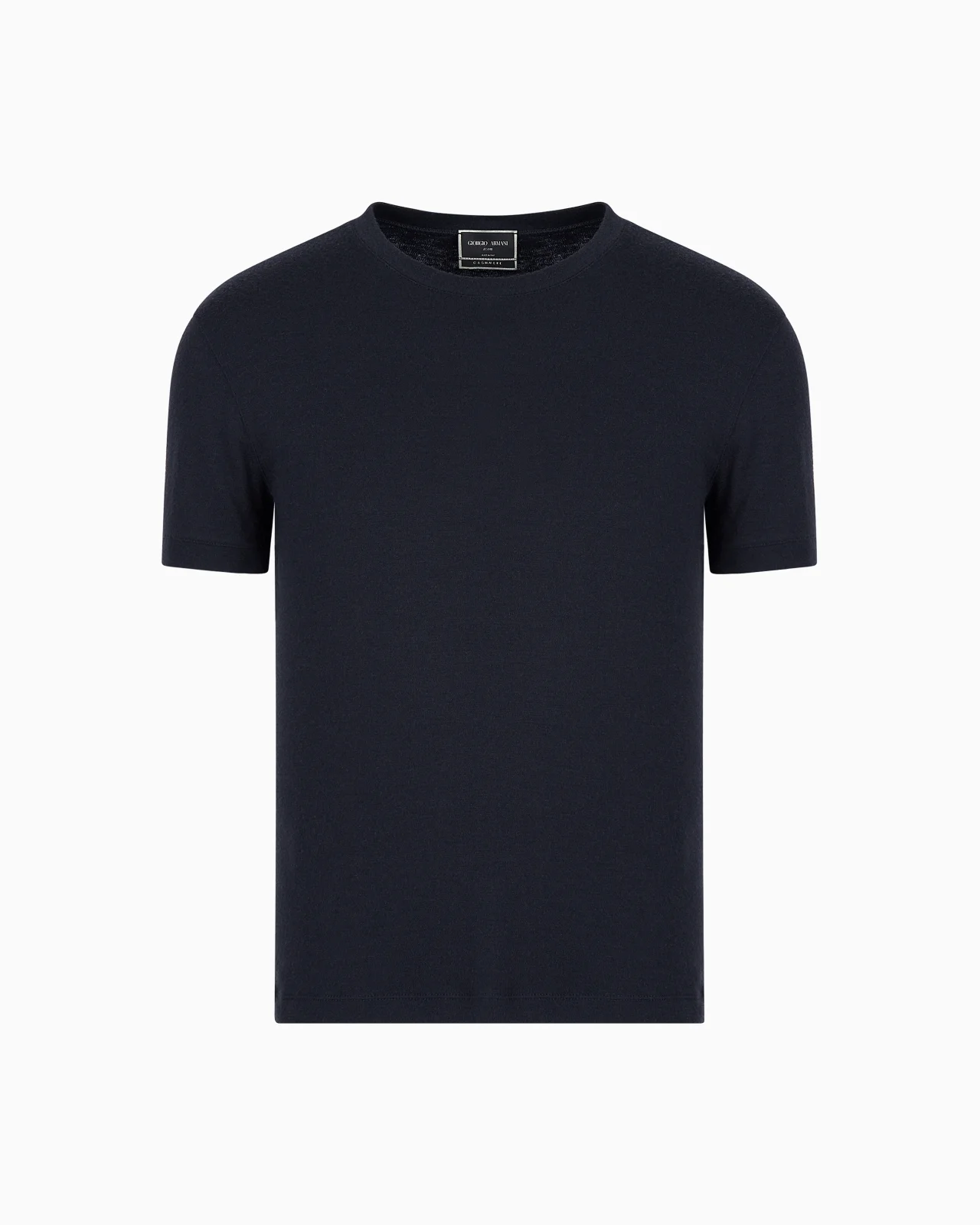 SHORT-SLEEVED CASHMERE ICON JUMPER - 1
