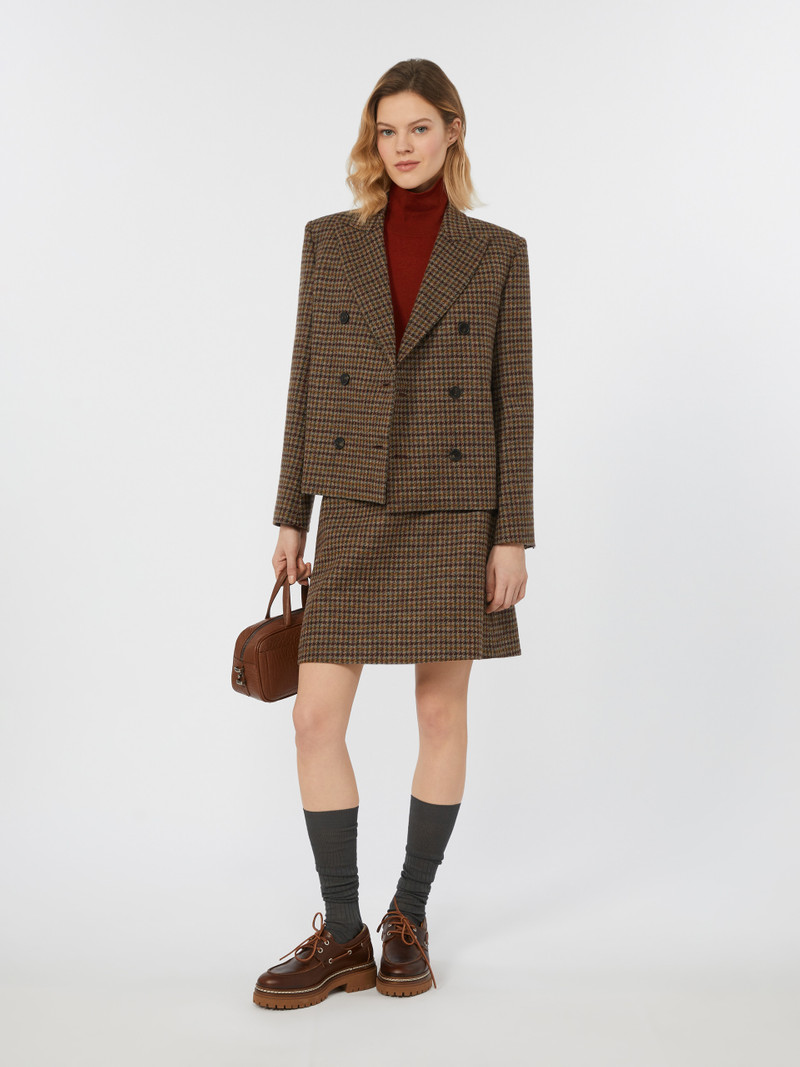 WEEKEND Max Mara KIKU Wool and silk knit turtleneck outlook