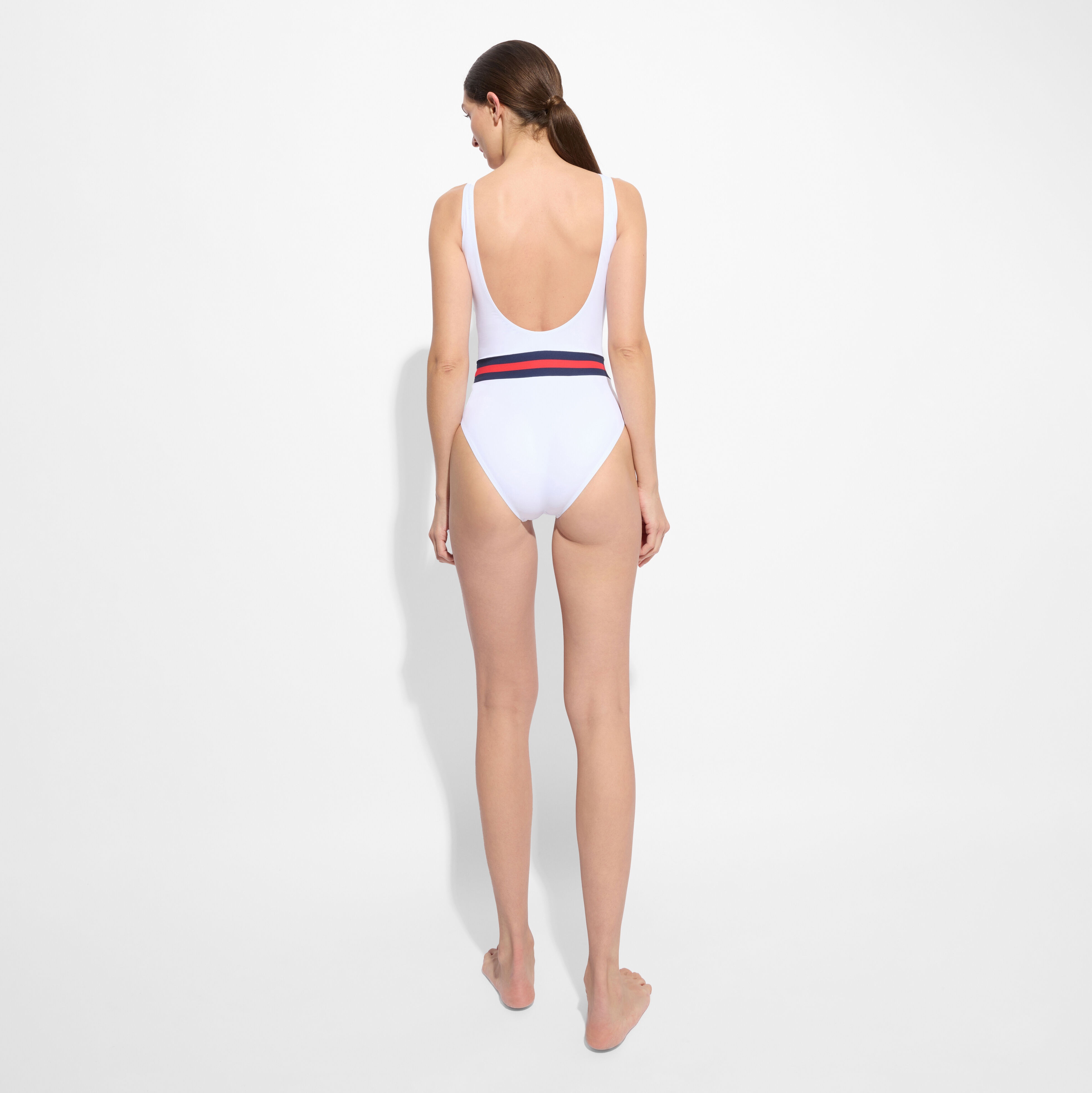 Women One-piece Swimsuit Solid - Vilebrequin x Ines de la Fressange - 4