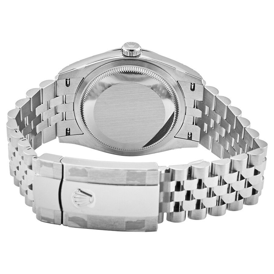Rolex Datejust 36 Automatic Silver Diamond Dial Ladies Jubilee Watch 126234SRDJ - 3