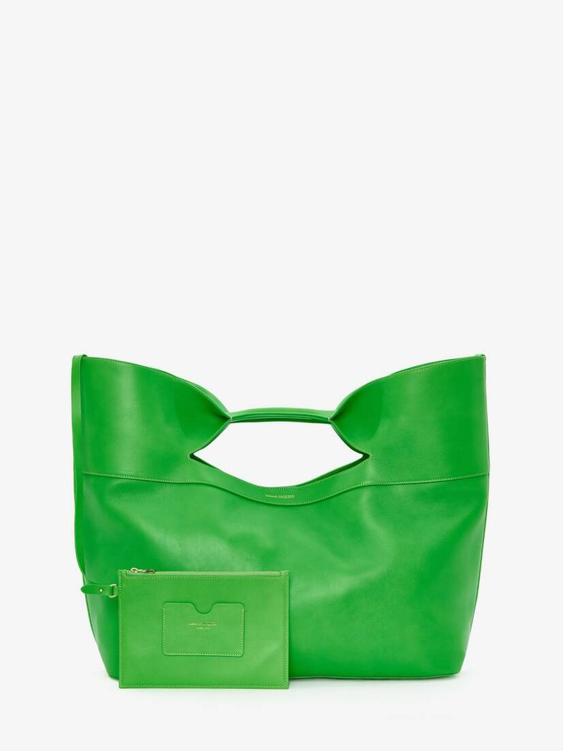 Women's The Bow in Acid Green 5