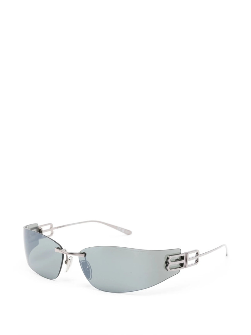 BALENCIAGA Balenciaga Gossip D-Frame Logo Sunglasses outlook