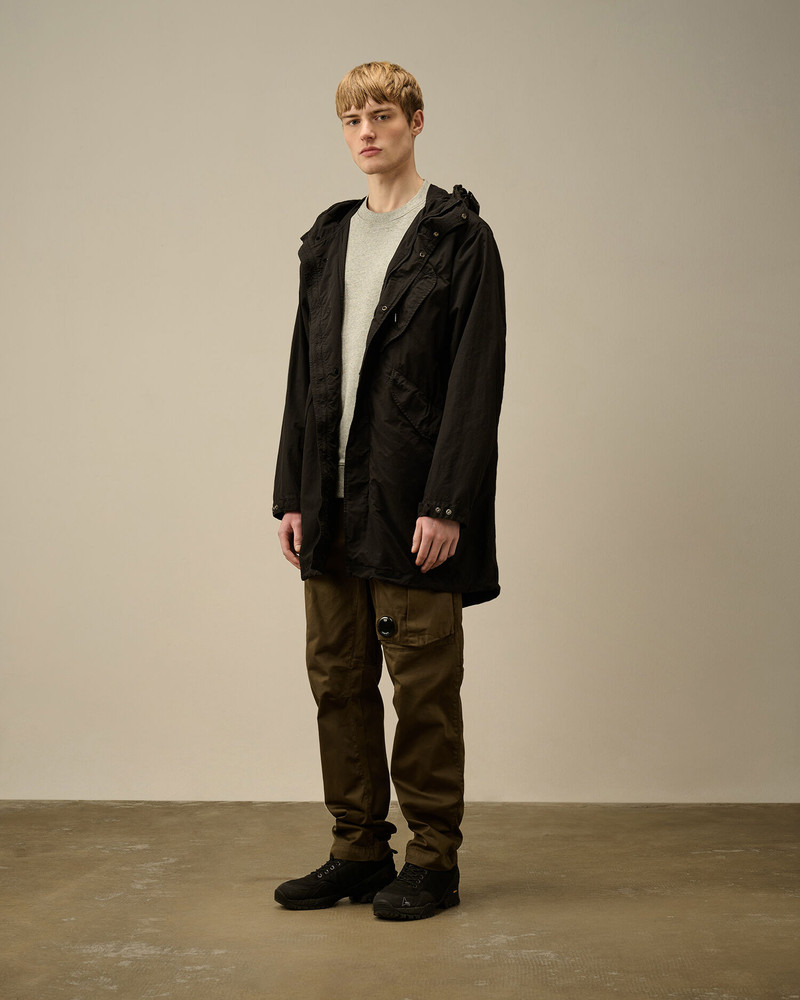 C.P. Company Diagonal Raised Fleece Crewneck Lens Sweatshirt outlook