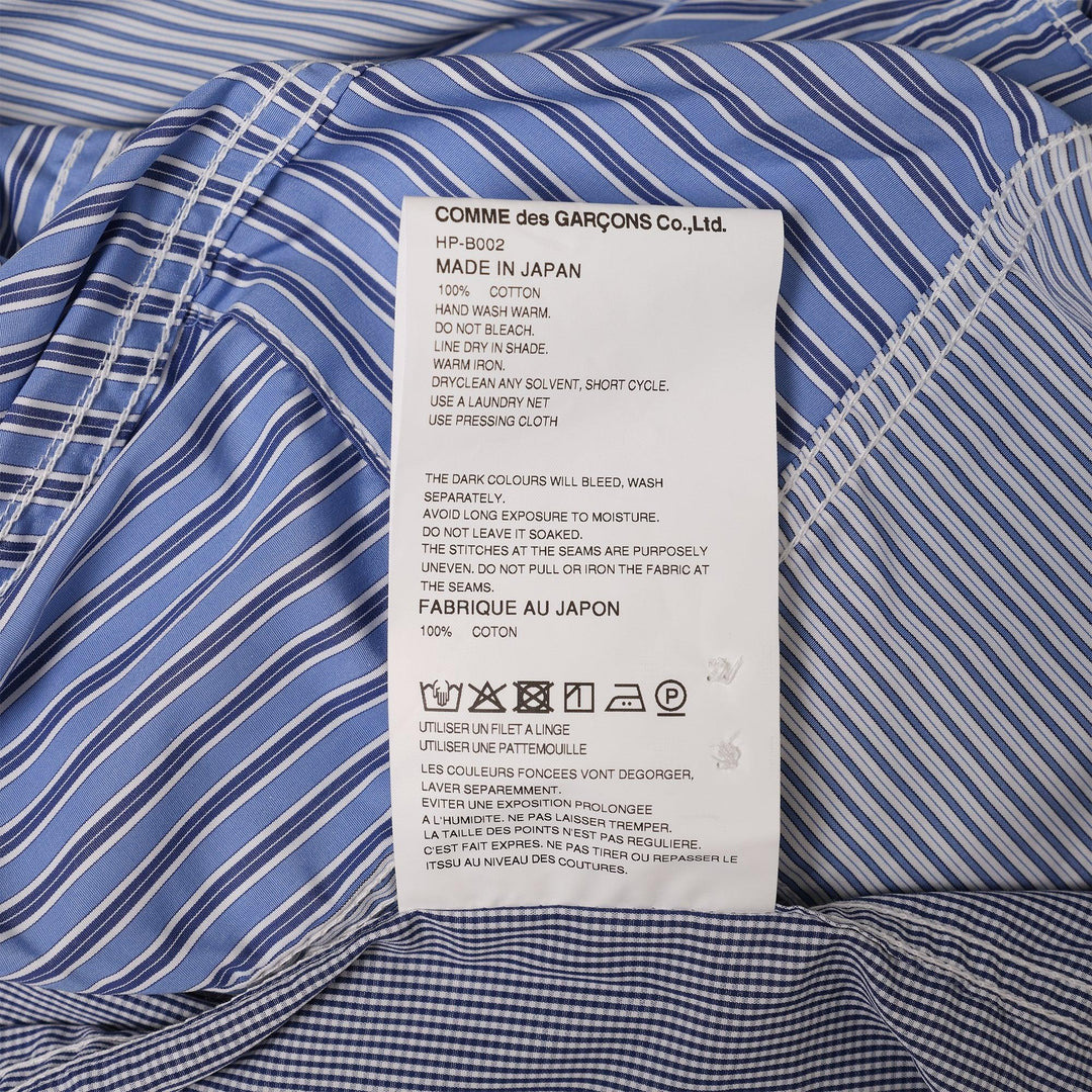 Cotton Stripe Mix Shirt - 3