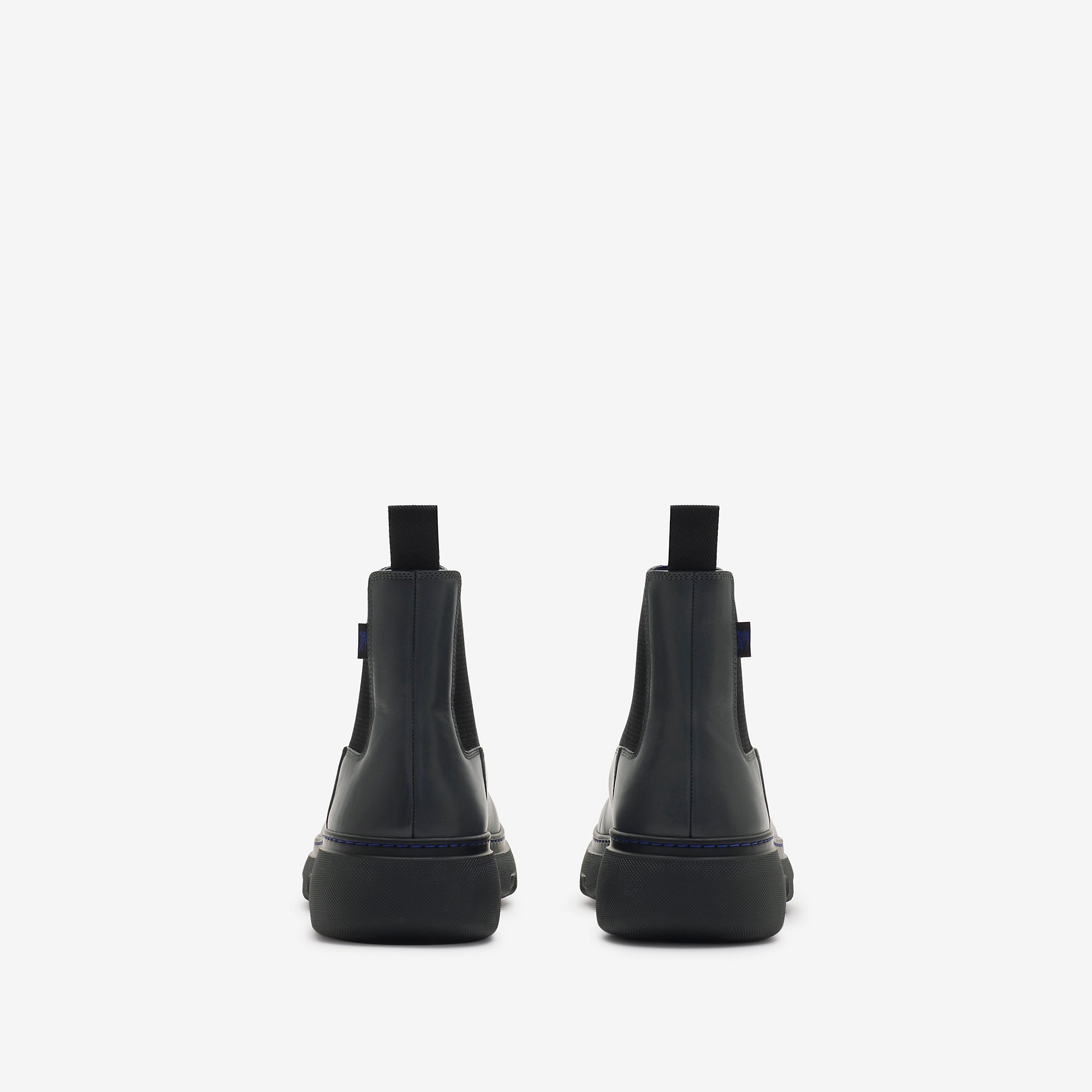 Leather Creeper Low Chelsea Boots - 4