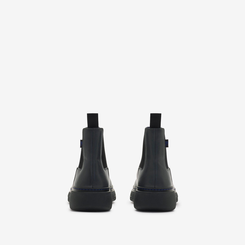 Leather Creeper Low Chelsea Boots 4