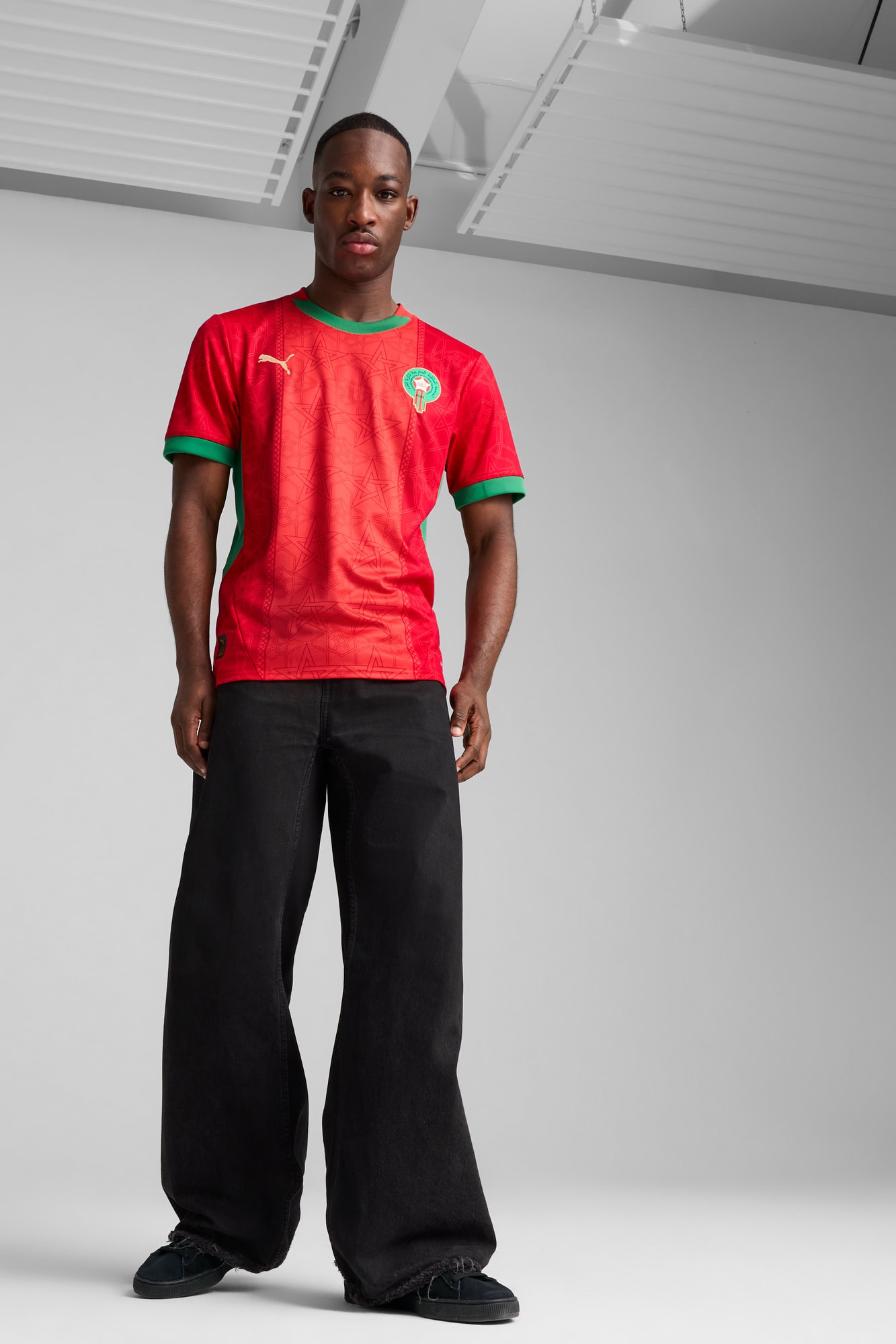 Morocco 2025 Men's Home Replica Soccer Jersey - 5