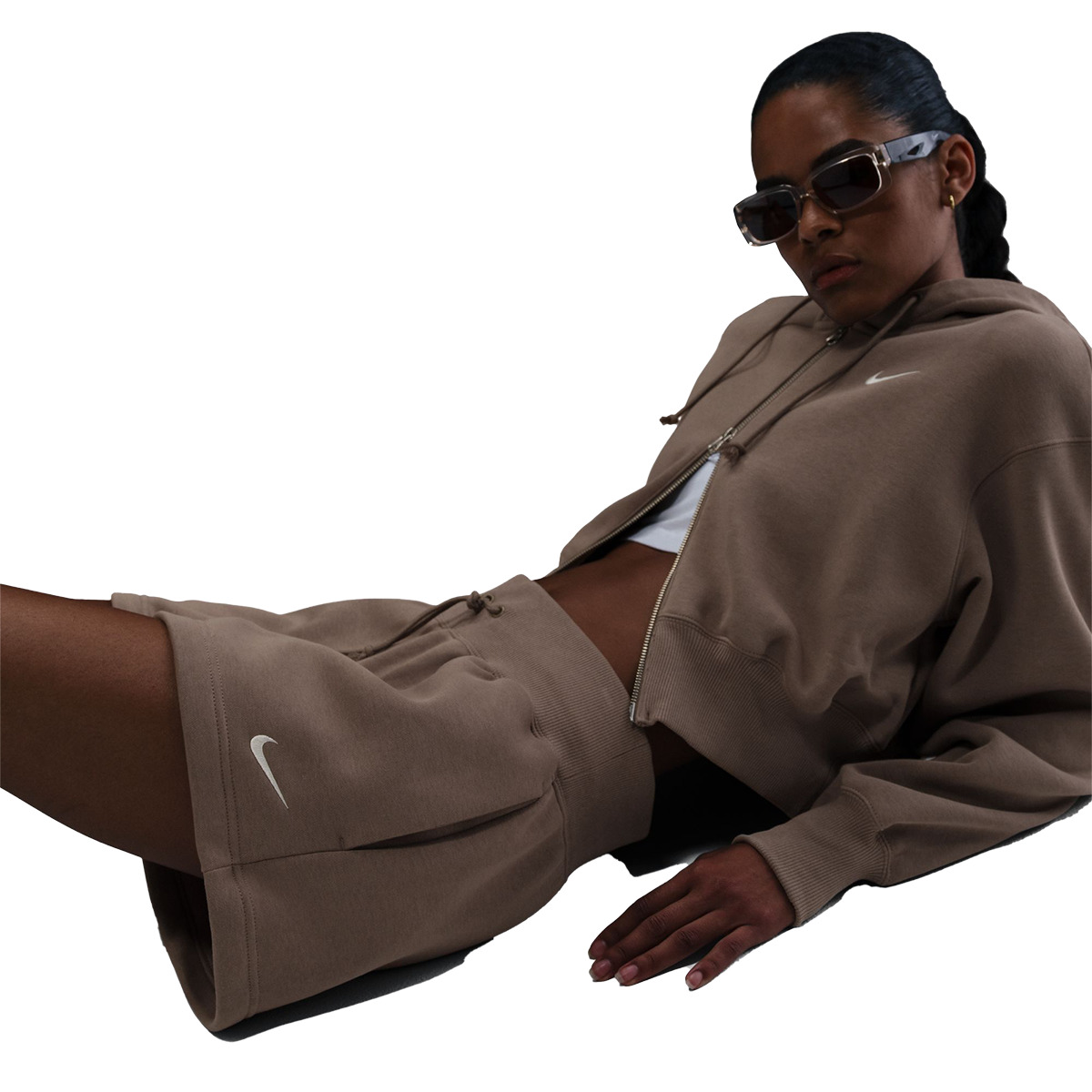 Nike Sportswear Phoenix Fleece High-Waisted Short - 3