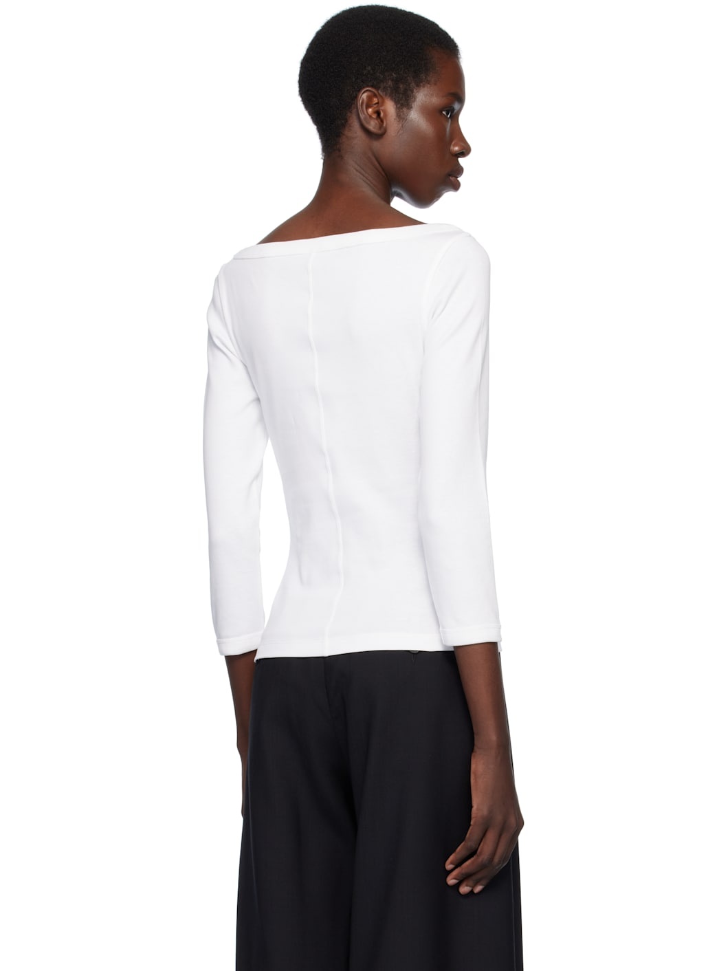 White Steffi T-shirt - 3