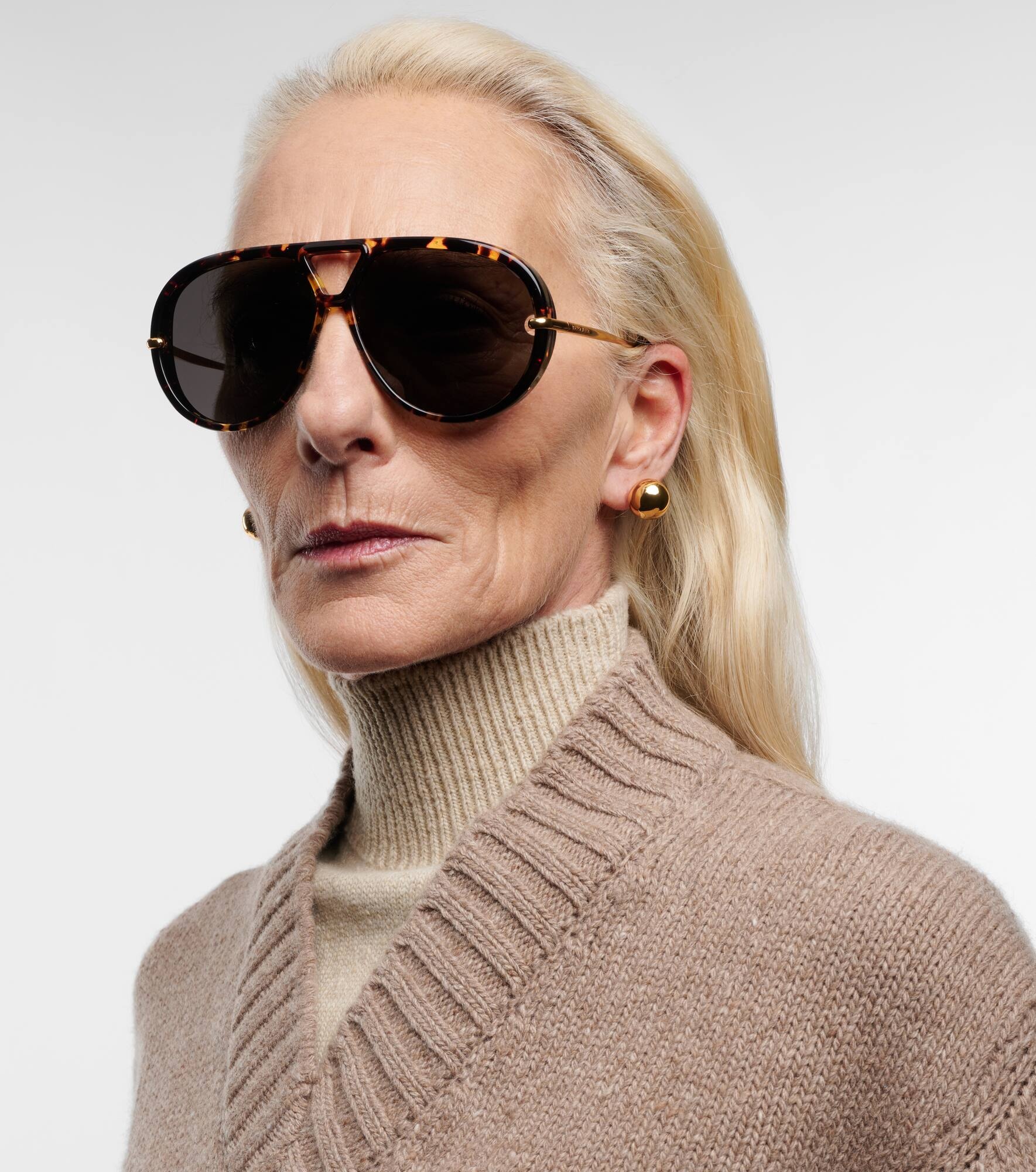 Drop aviator sunglasses - 3