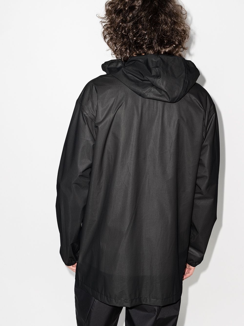 oversized zipped windbreaker - 3