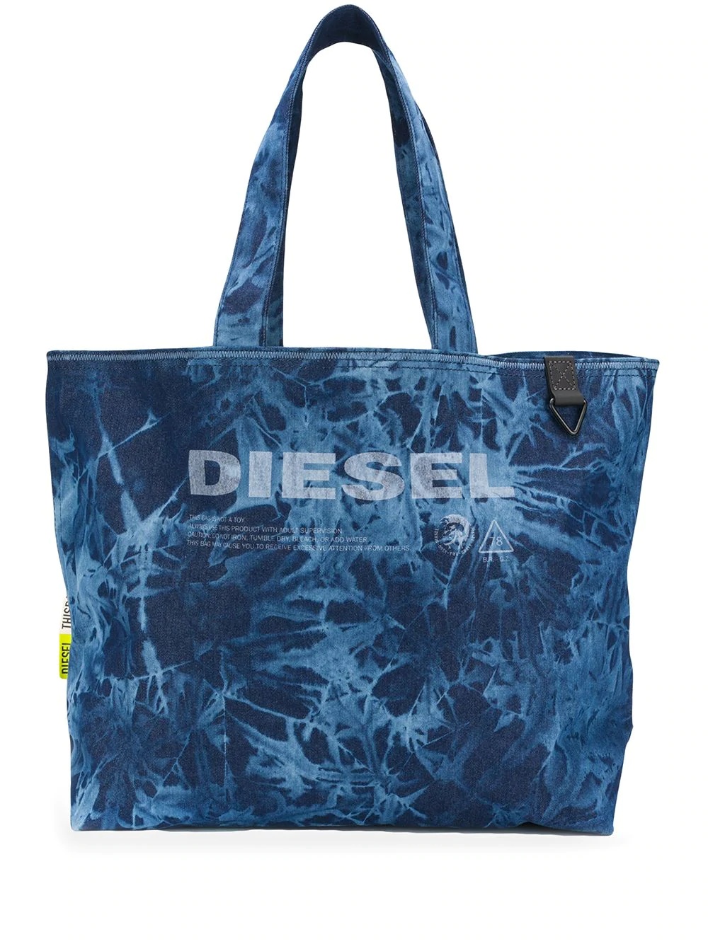 logo tie-dye shopper tote - 1