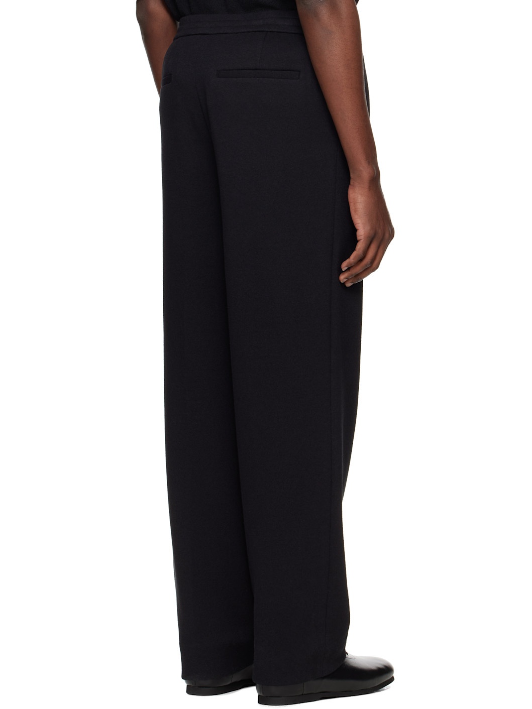 Black Four-Pocket Trousers - 3