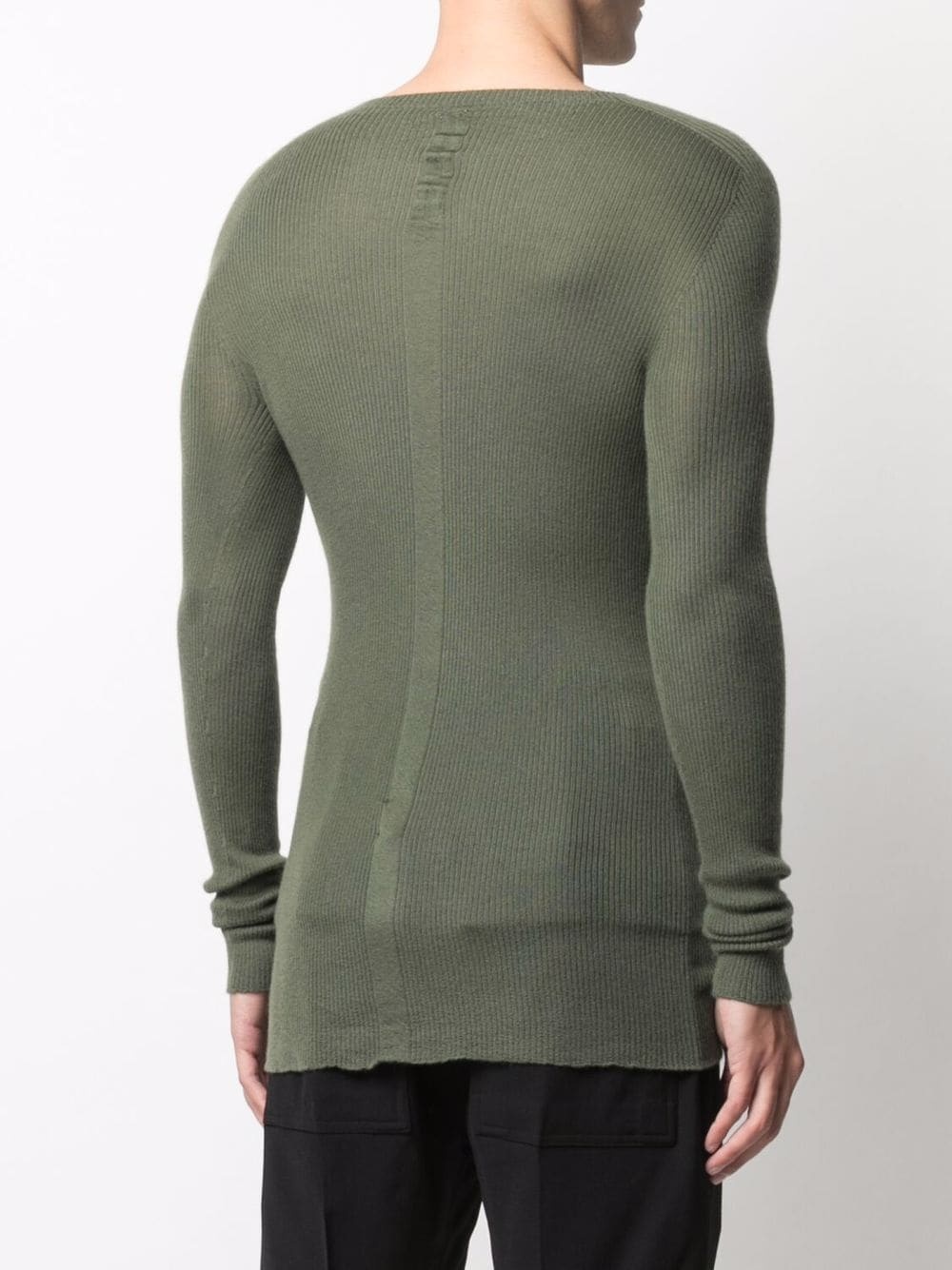 ribbed cashmere jumper - 4