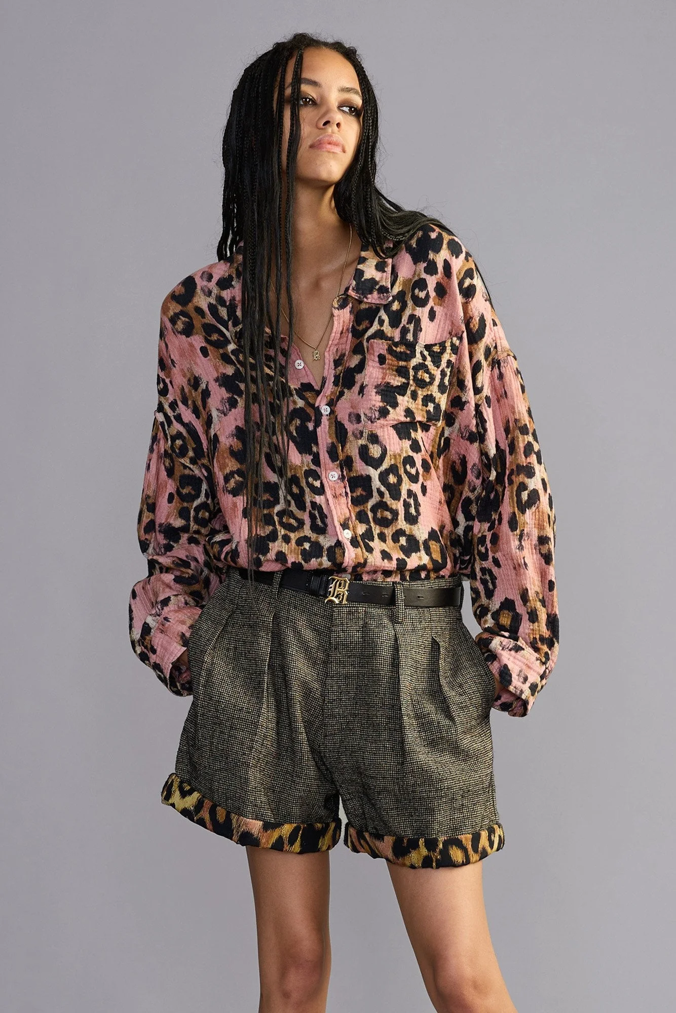 Drop Neck Shirt - 1