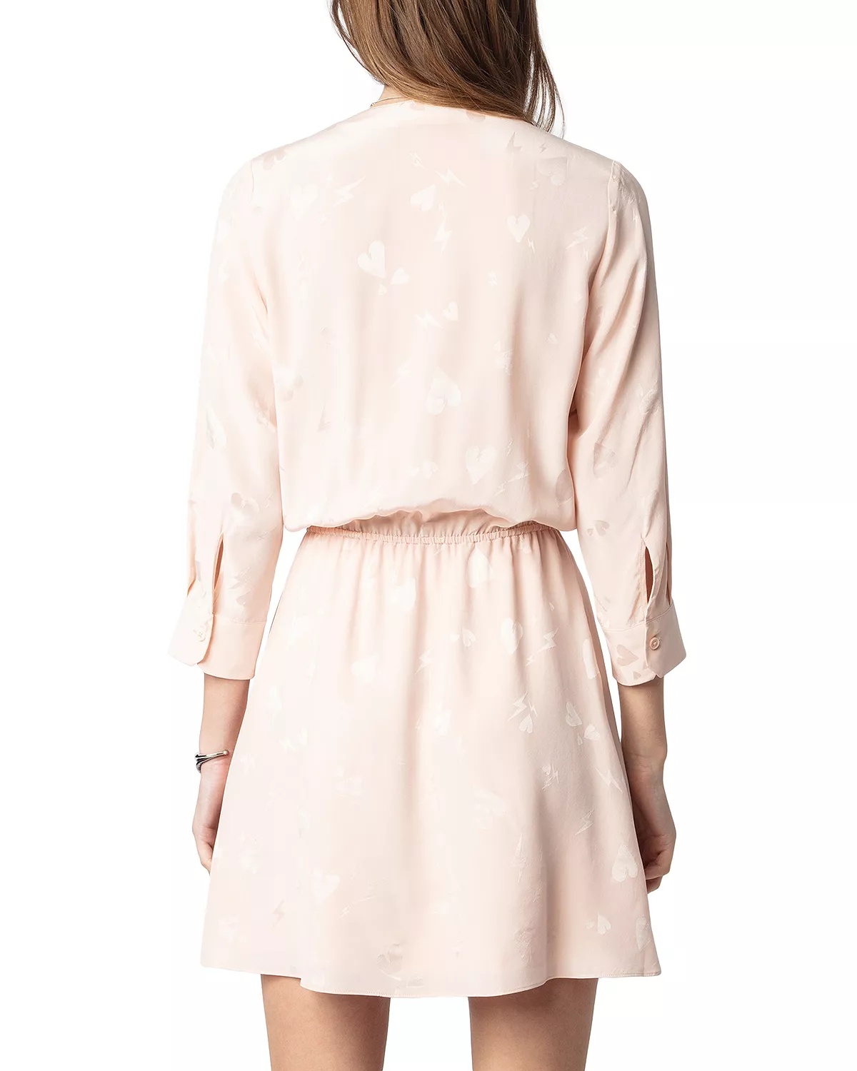 Rucus Silk Flash Heart Dress - 3