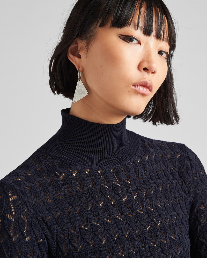 Prada Prada Symbole pendant left earring outlook